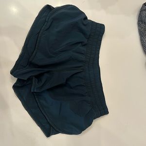 Lululemon mid rise running shorts